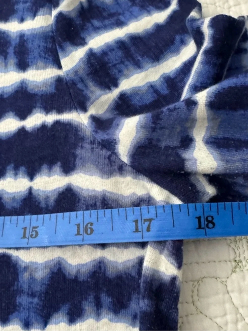 Tory Burch Navy Tie-Dye Hollie Dress-Size M